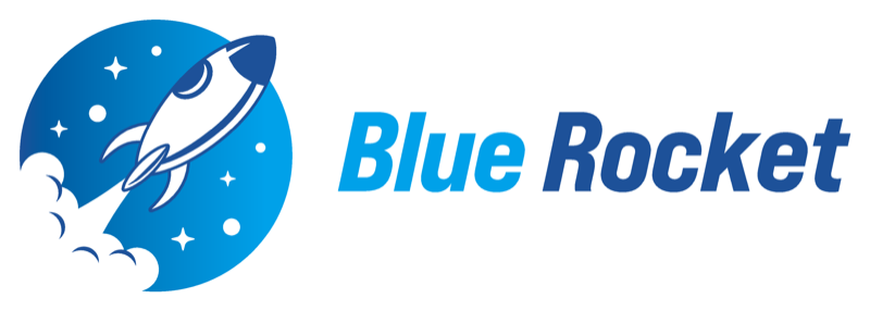 Blue Rocket（ブルーロケット）のロゴ